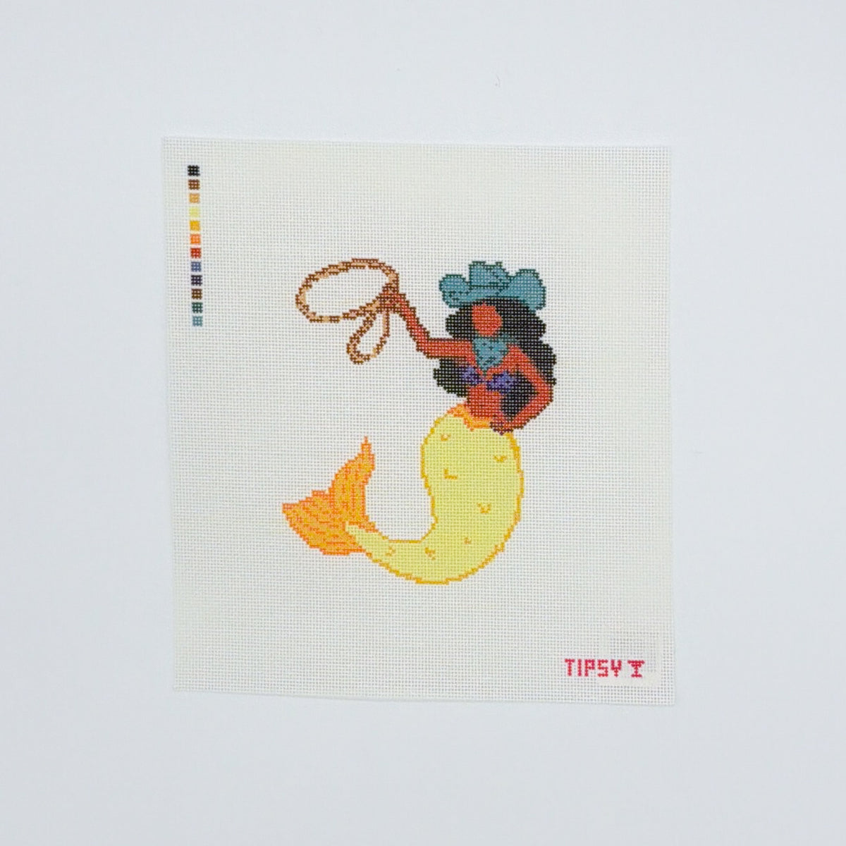 Yellow Cowgirl Mermaid