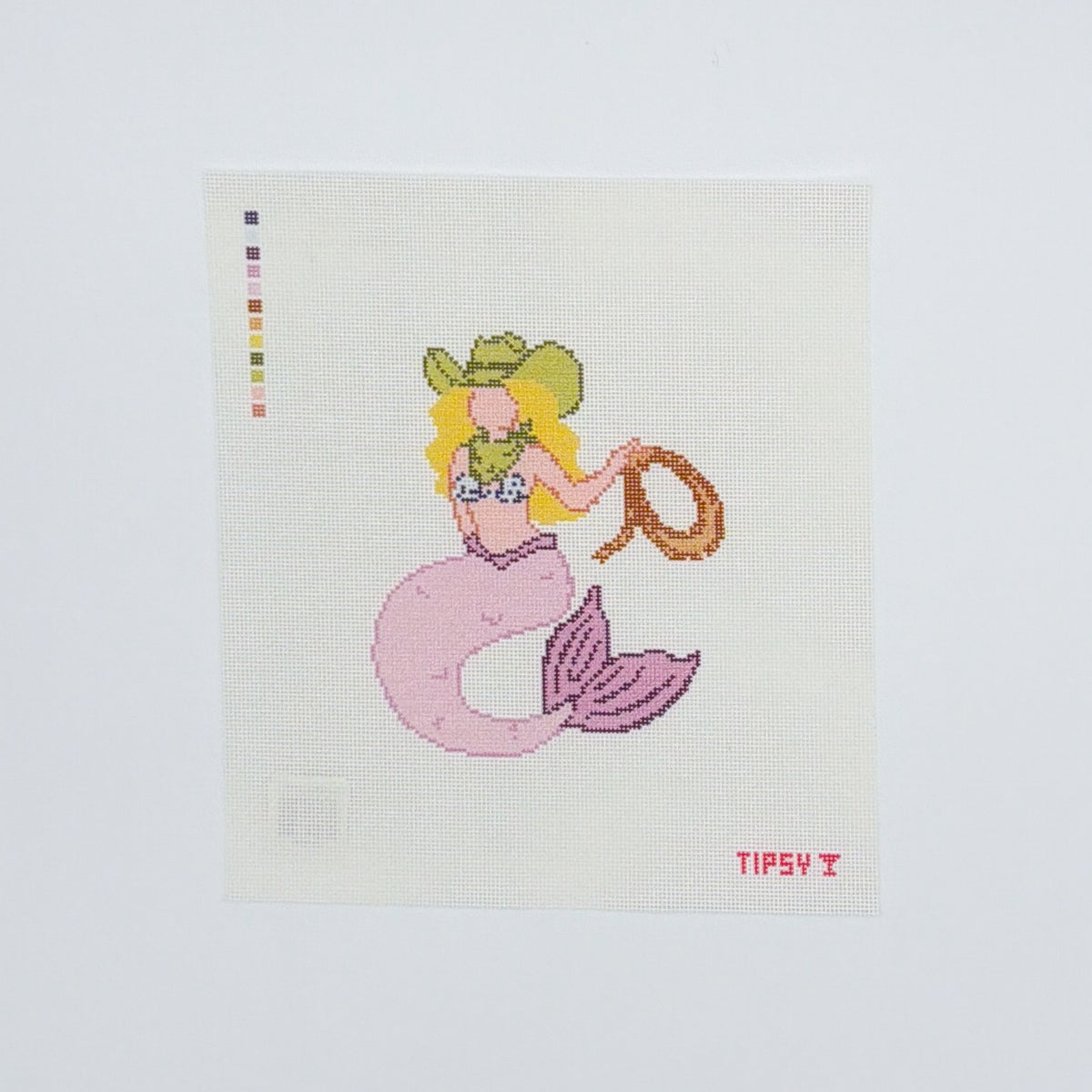 Purple Cowgirl Mermaid