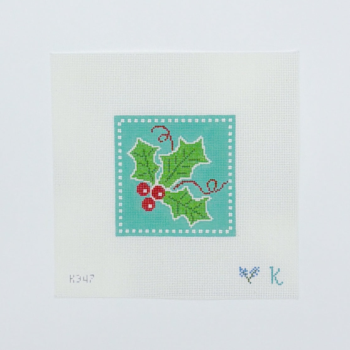 Holly Coaster - Teal