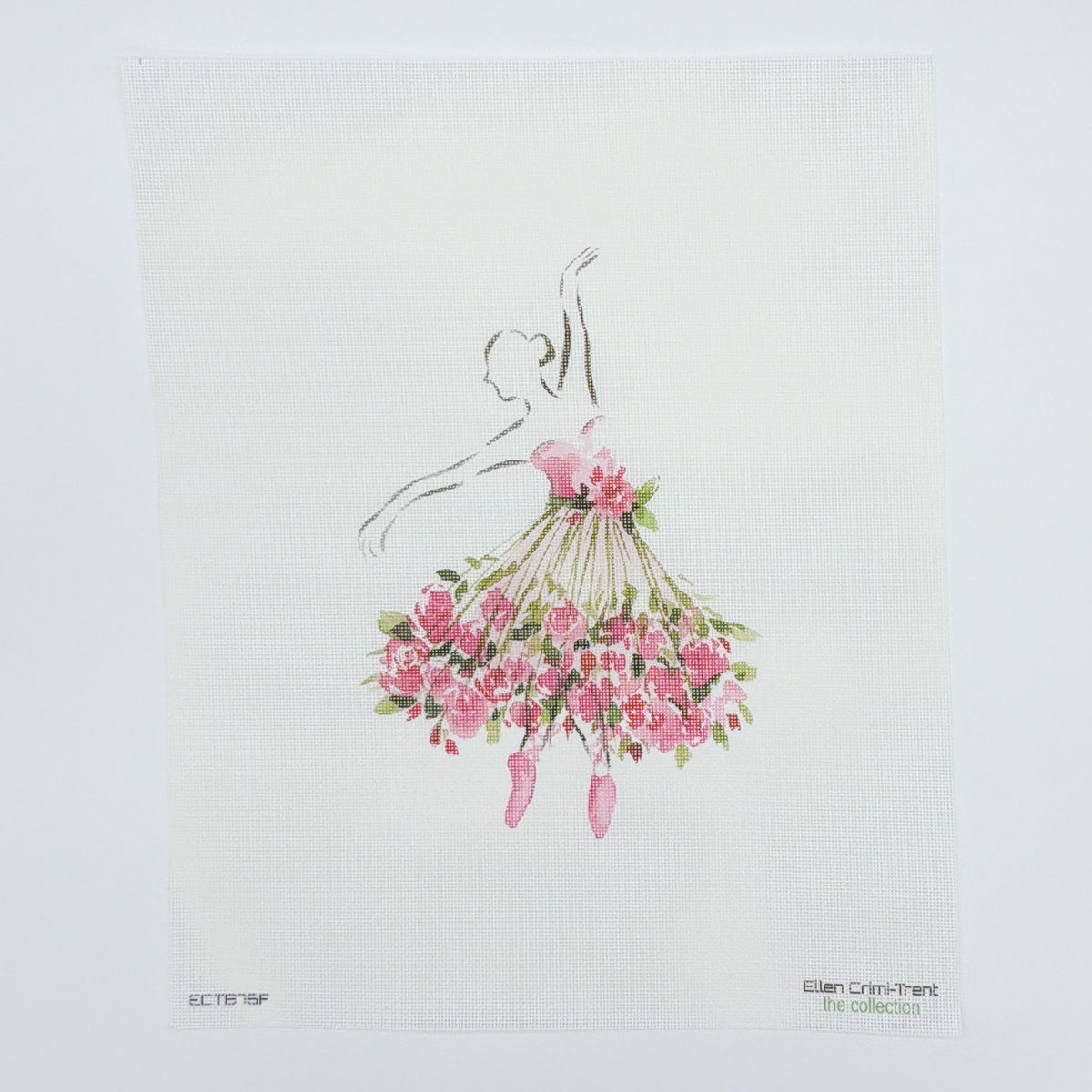 Ballerina with Flowers