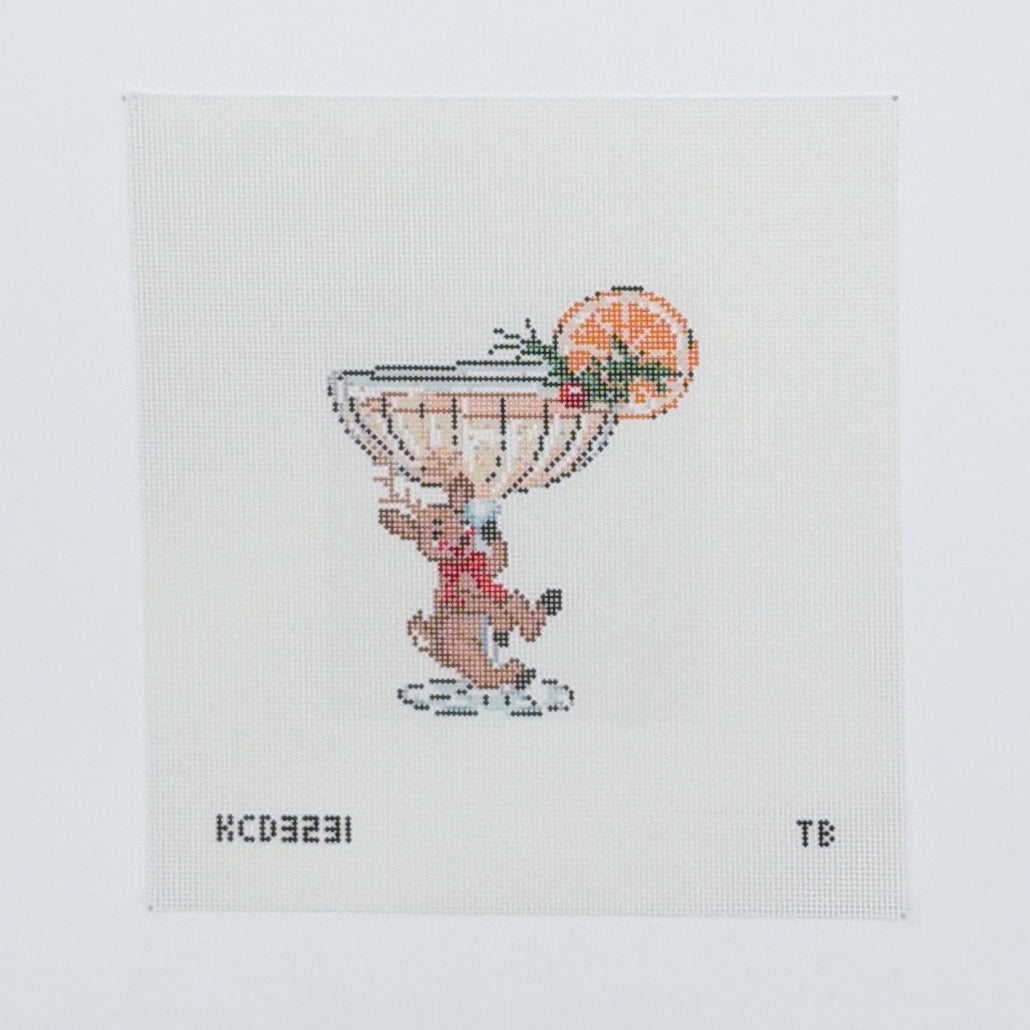 Reindeer with Cocktail