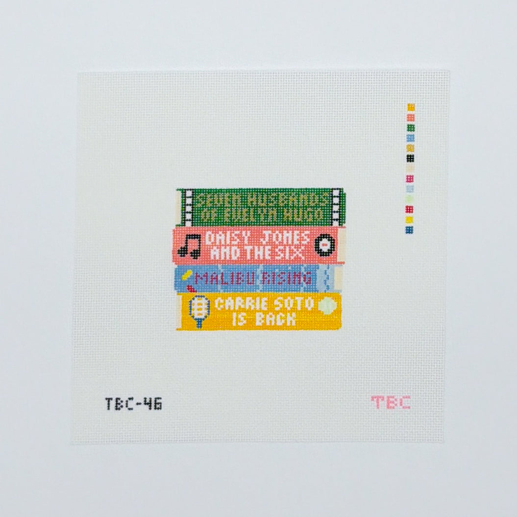 The Book Canvas: TJR Book Stack