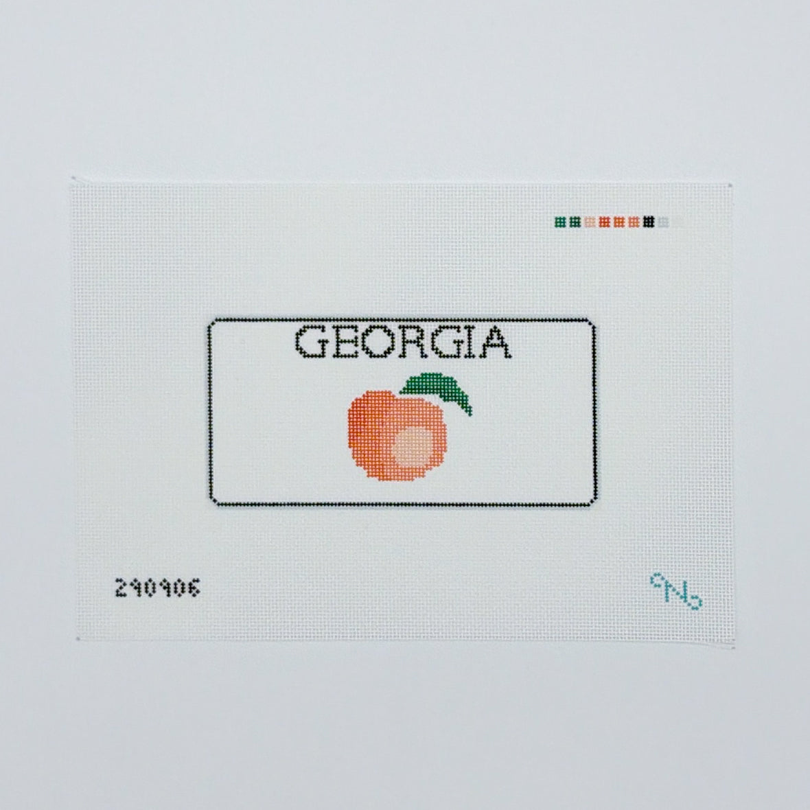 GA License Plate