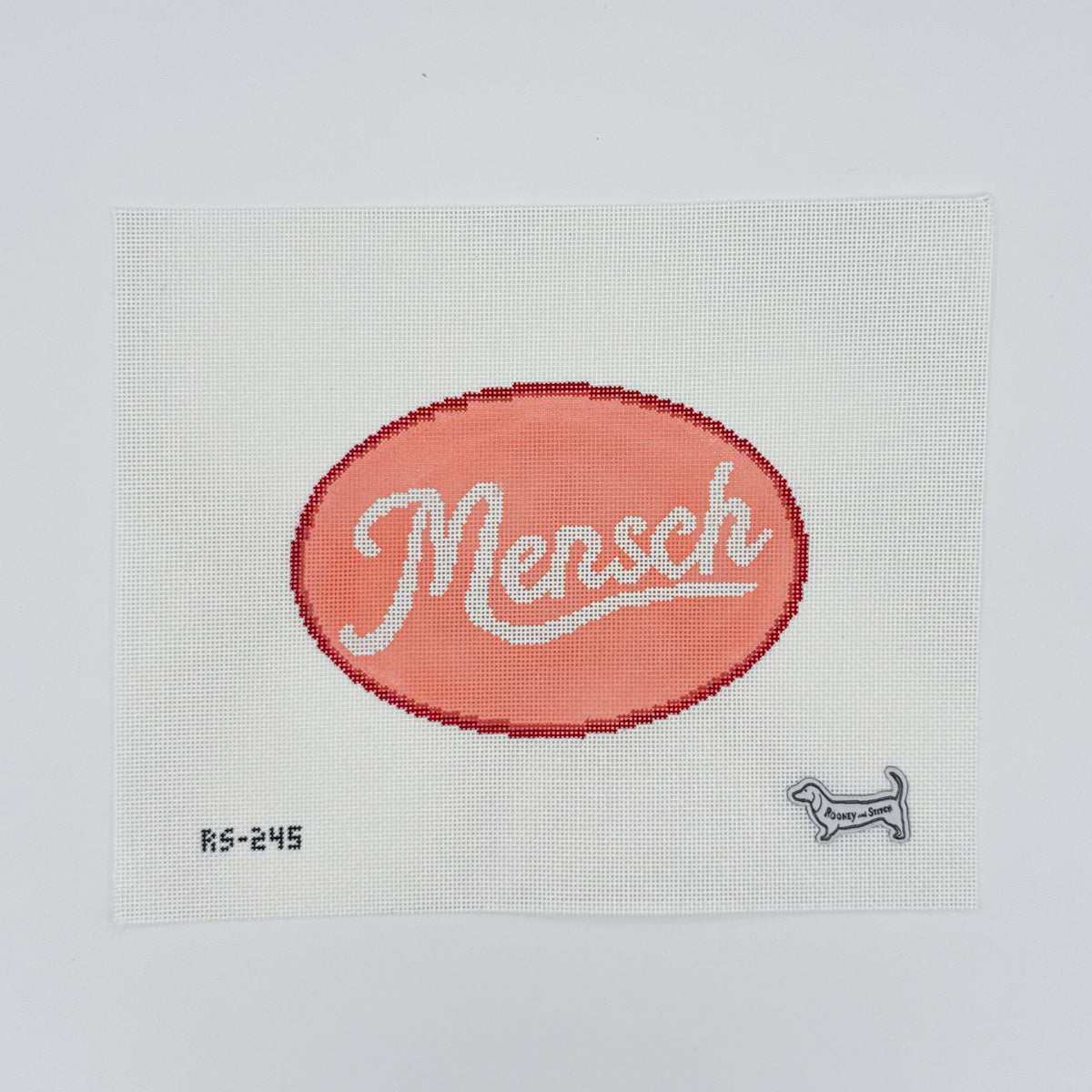 Rooney and Stitch: Mensch Oval