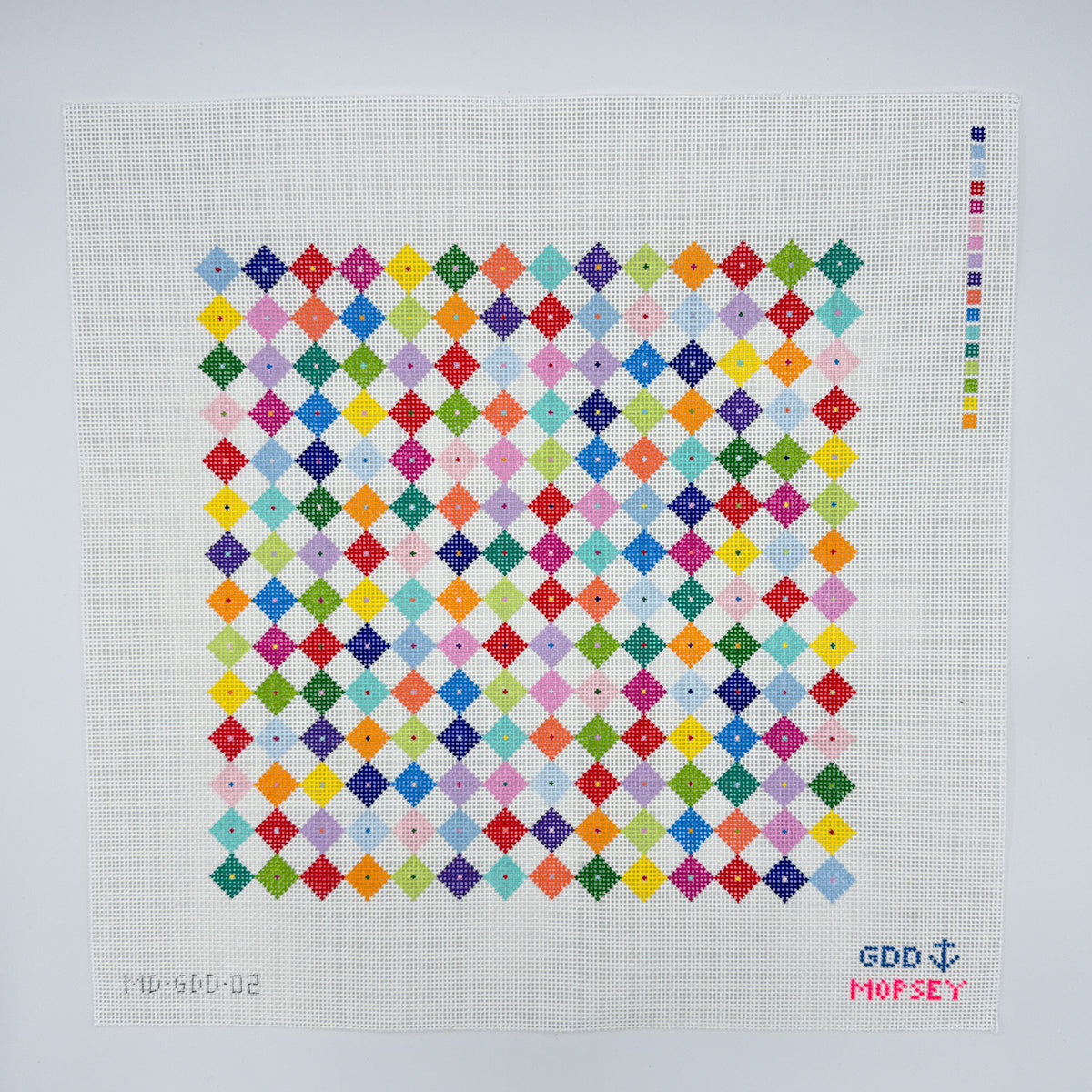 Grandy Deb Designs: Rainbow Diamonds