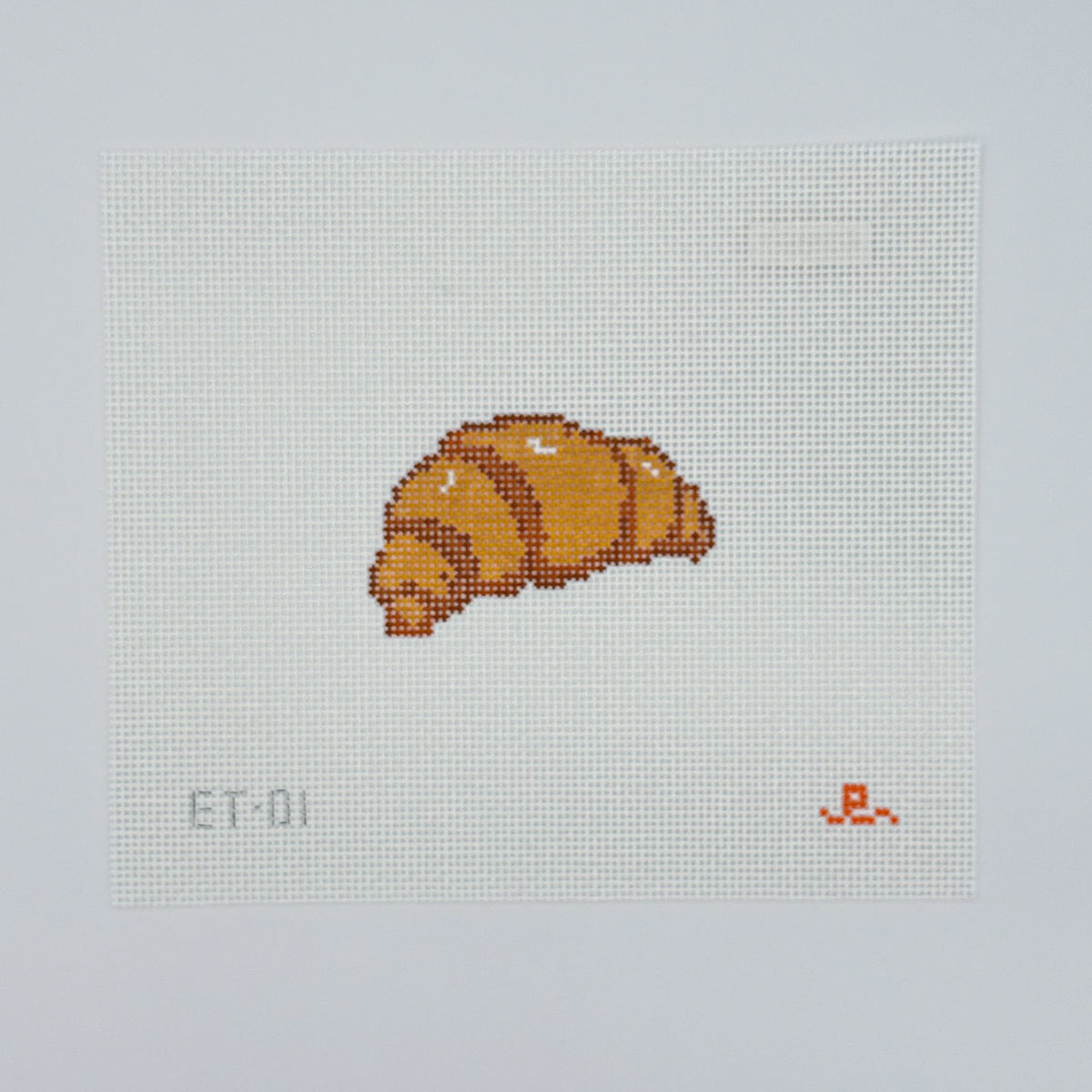 Elizabeth Taylor Needlepoint: Croissant