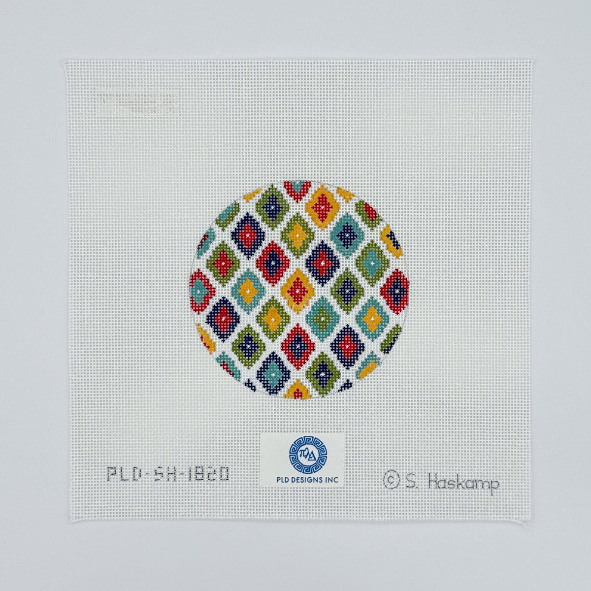 Primary Colors Ornament: Diamonds