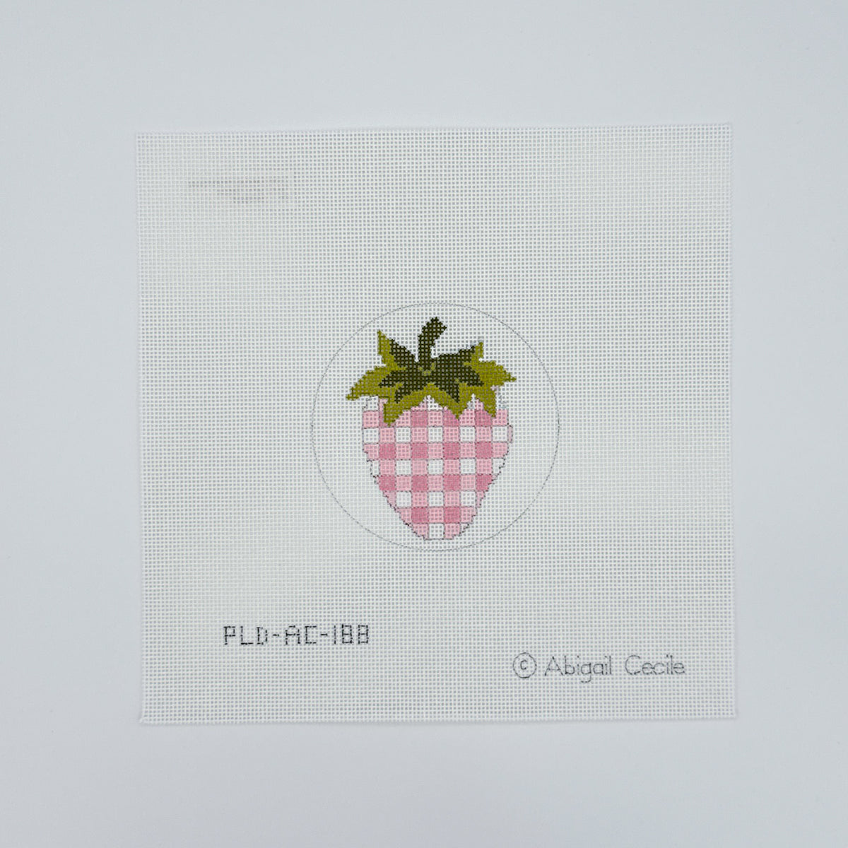 Abigail Cecile: Strawberries-Pink Checks