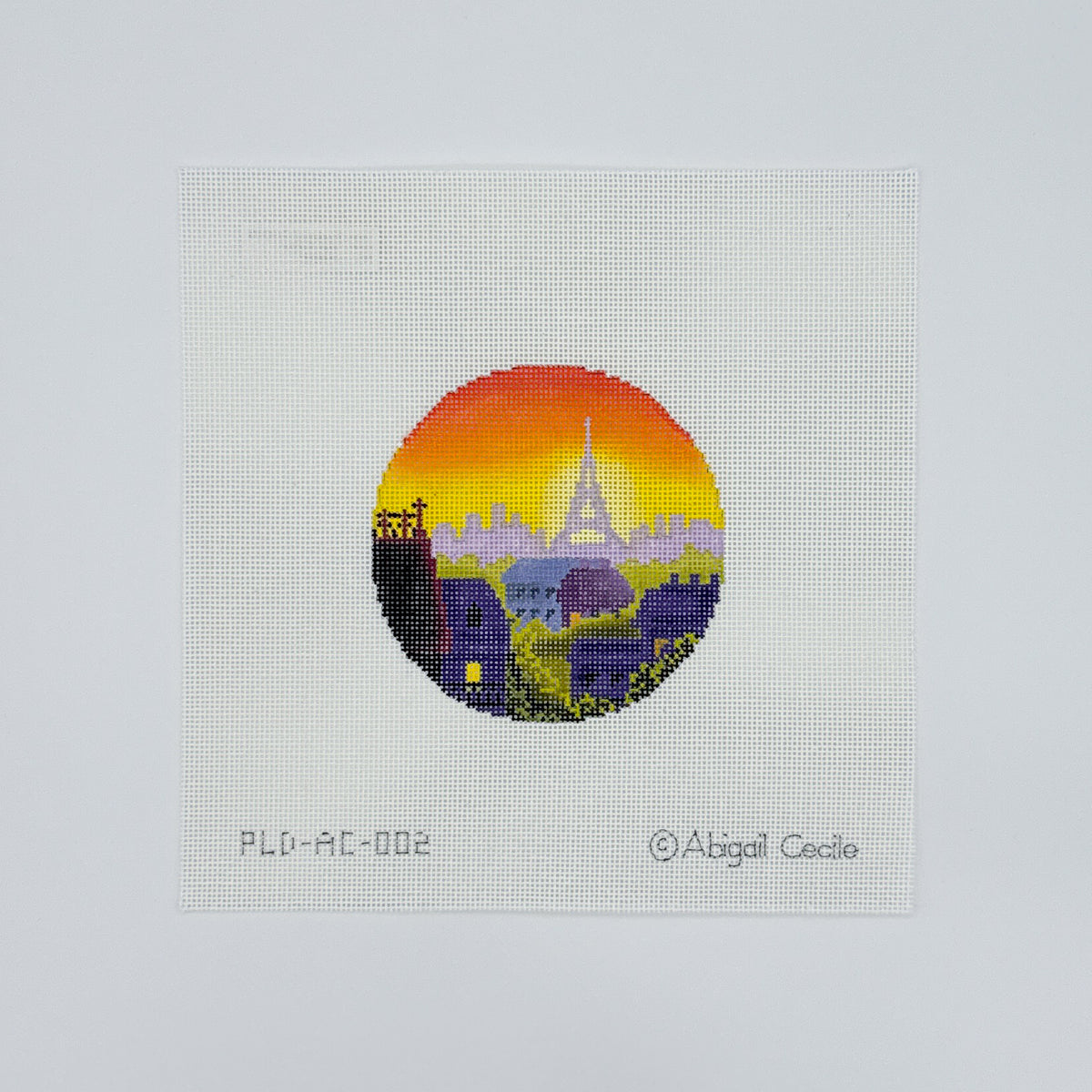 Abigail Cecile: Rooftops of Paris Ornament