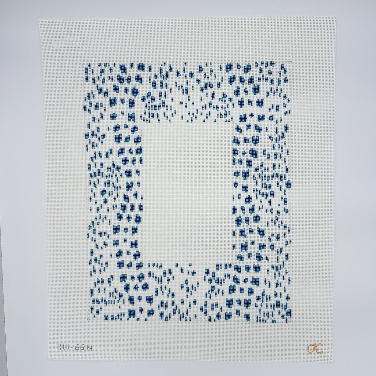 Kate Woodward: French Dots Picture Frame - Navy