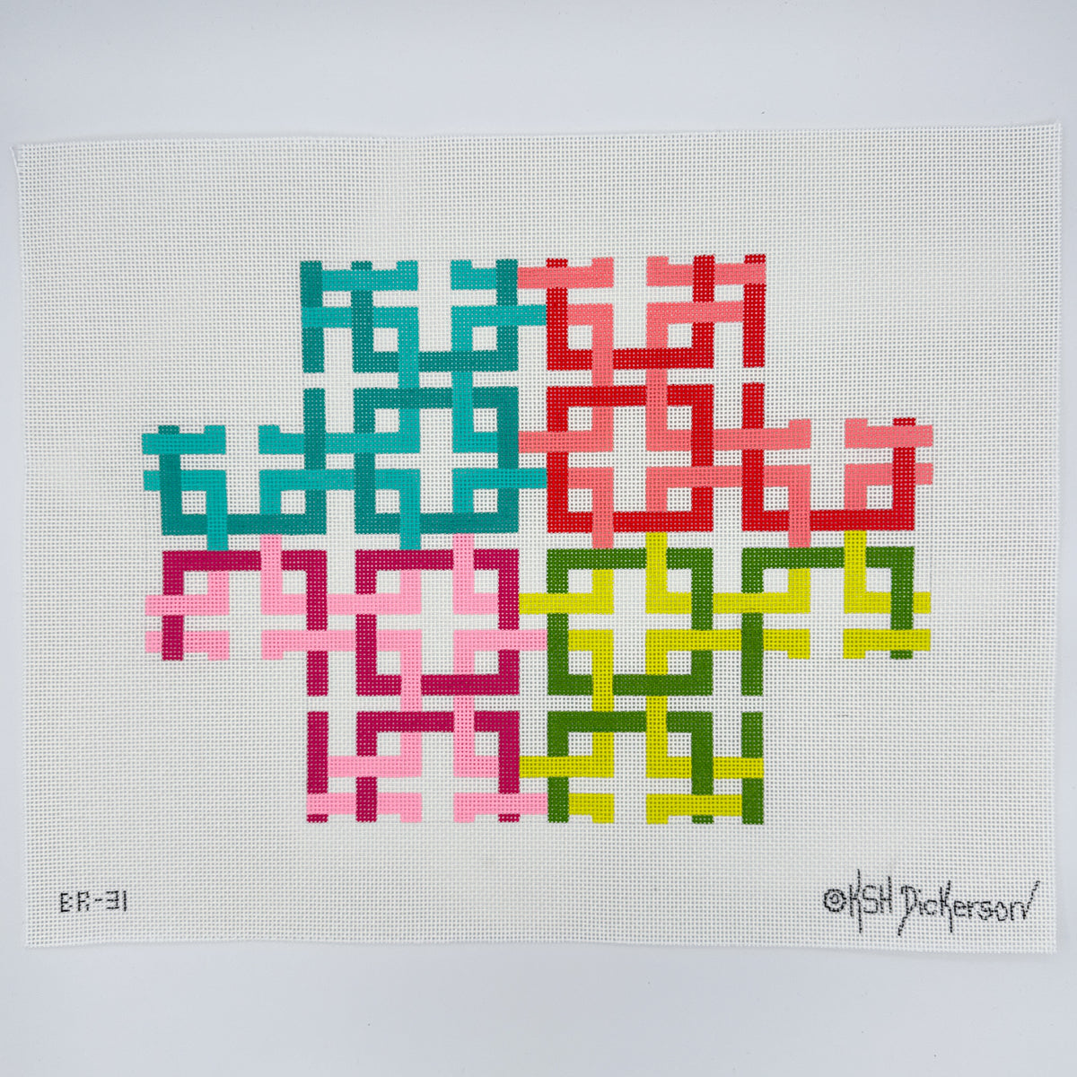 Interlocking Squares Brick