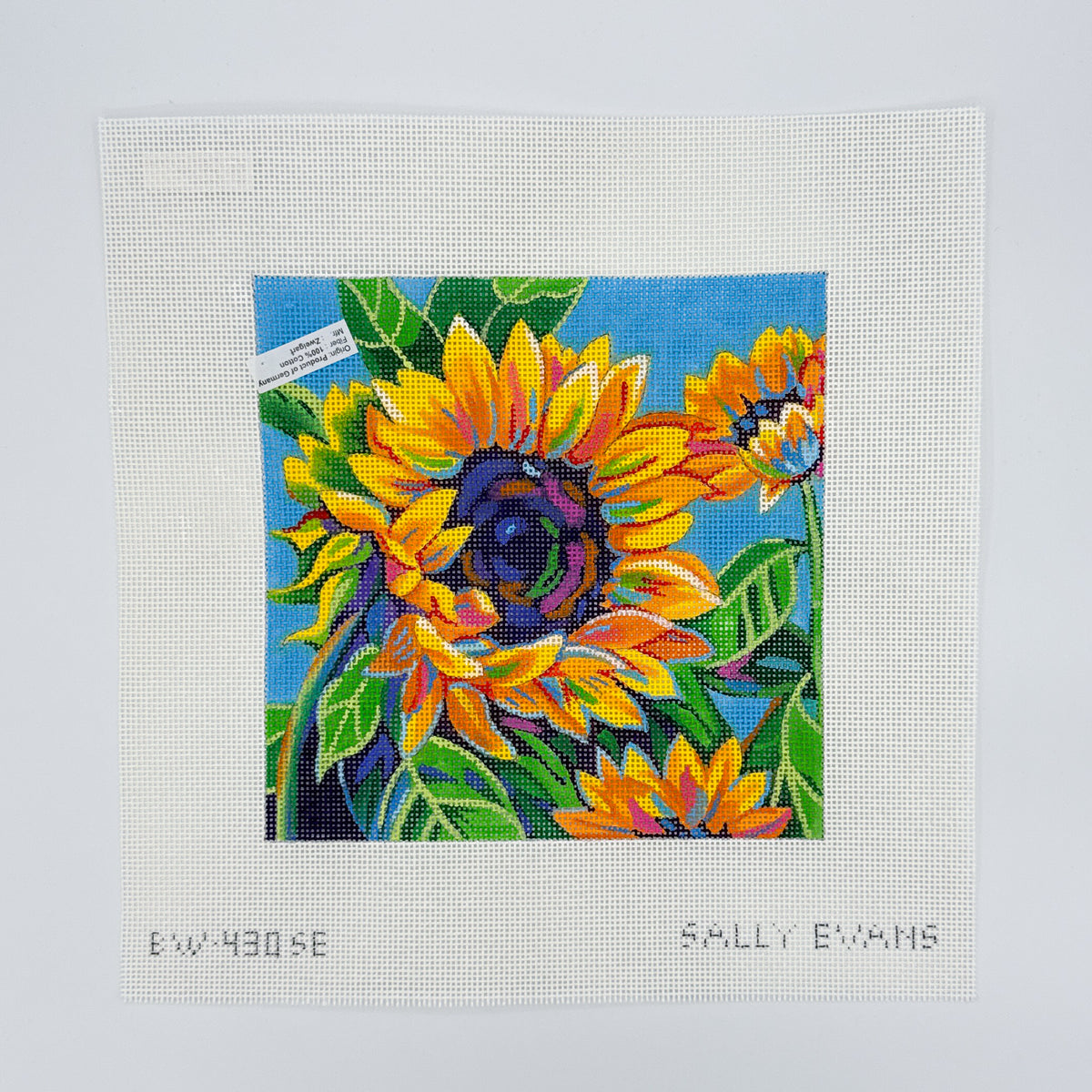 Sally Evans: Sunflower Dance in Blue