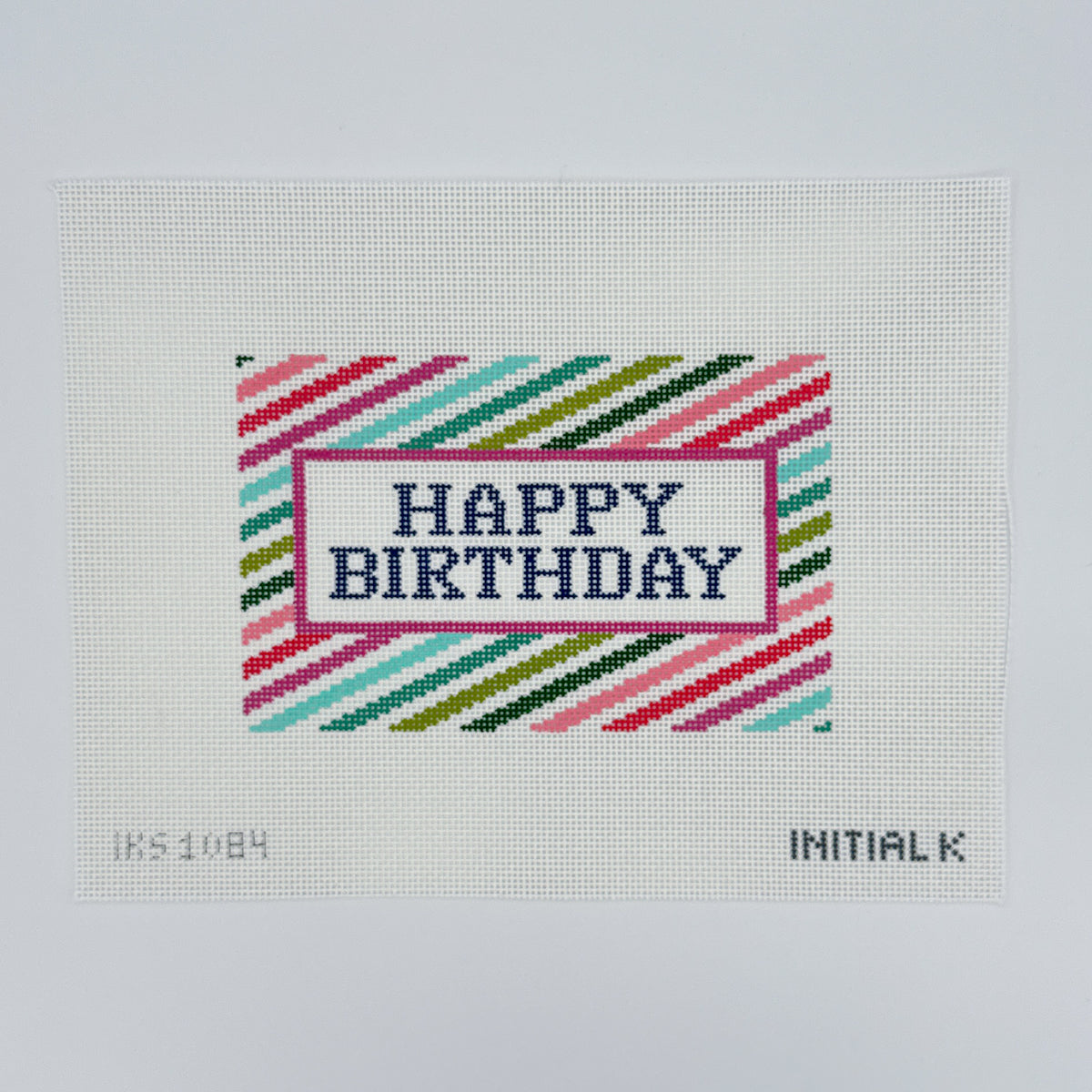 Stripes Happy Birthday