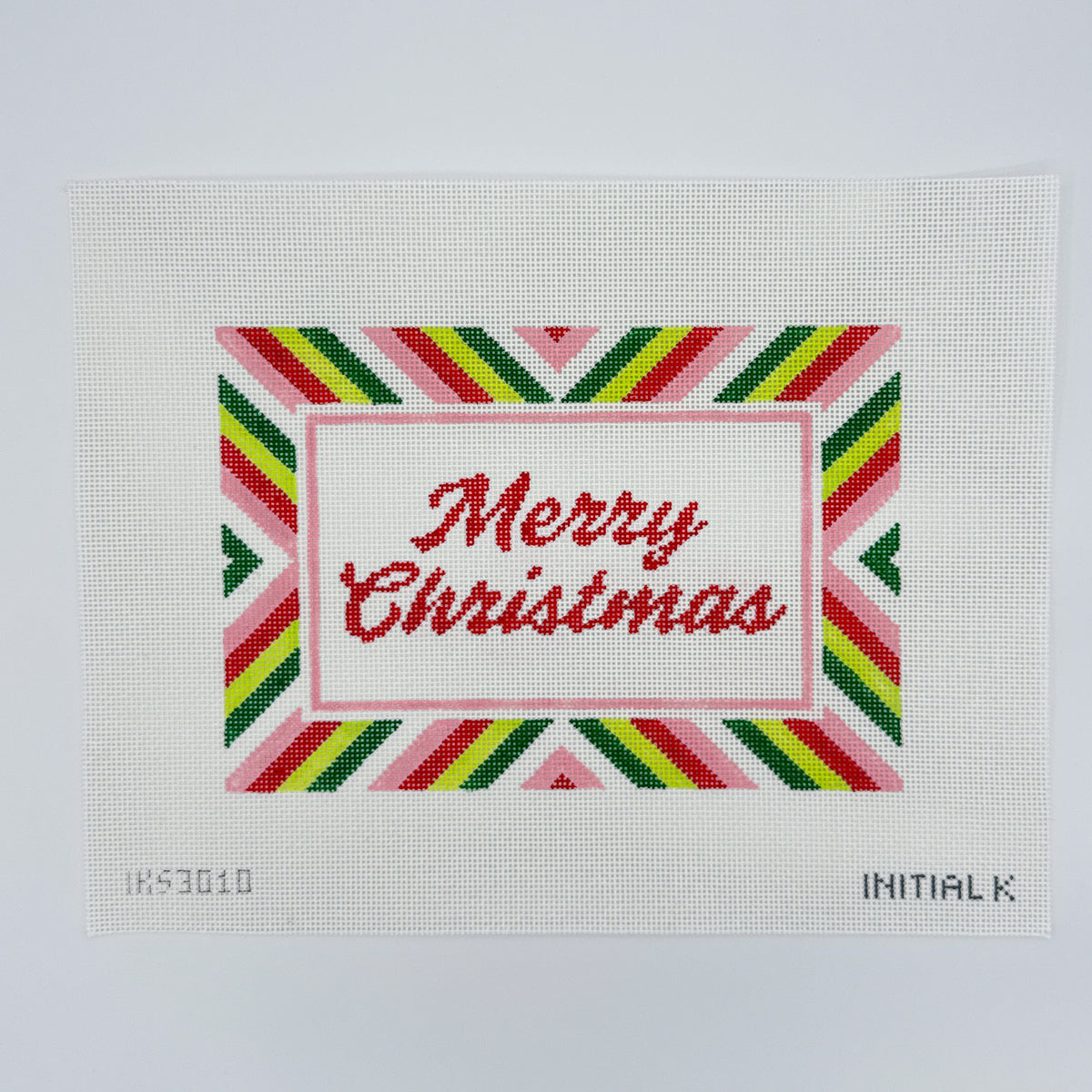 Merry Christmas Stripe Tray