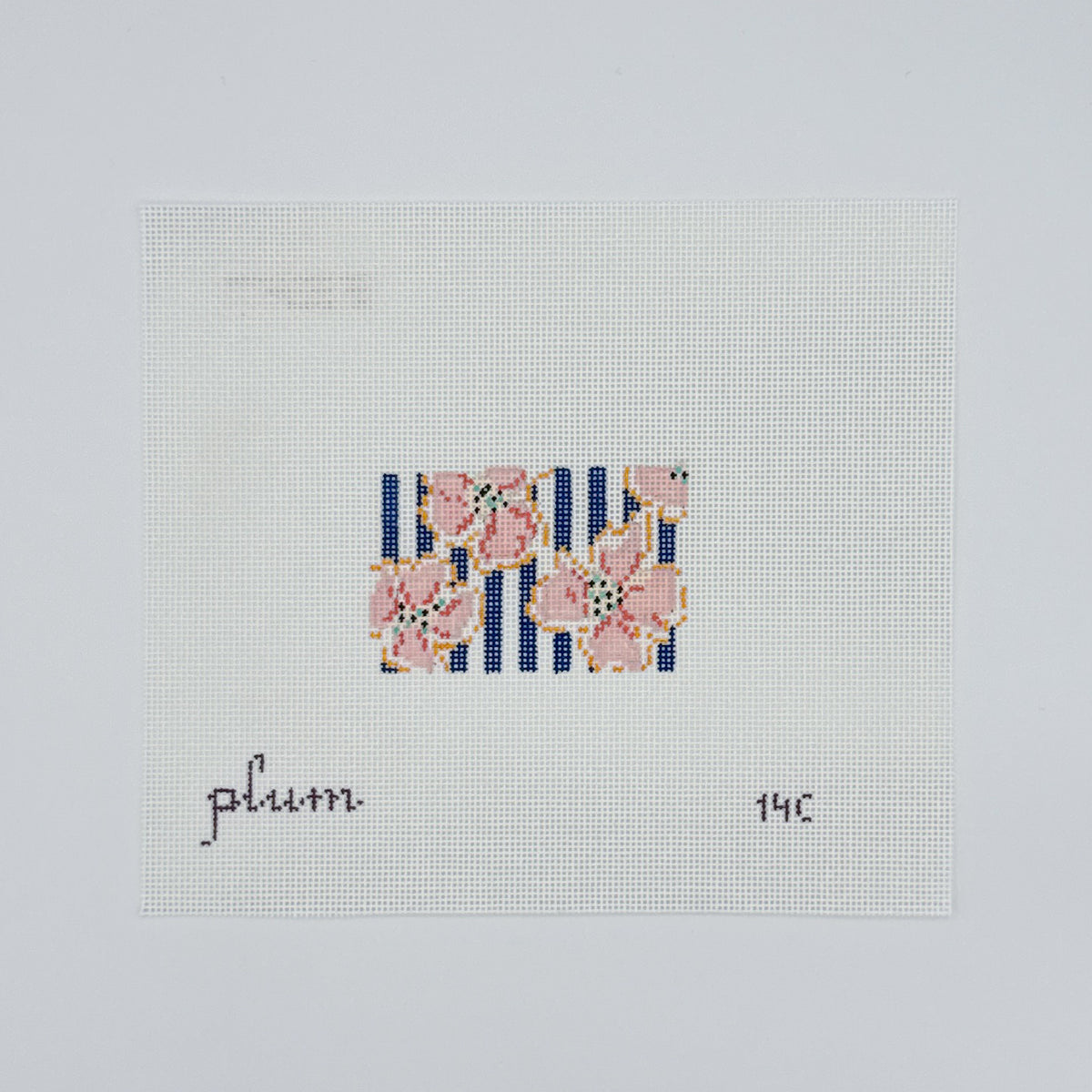 Coral & Gold Flowers Insert