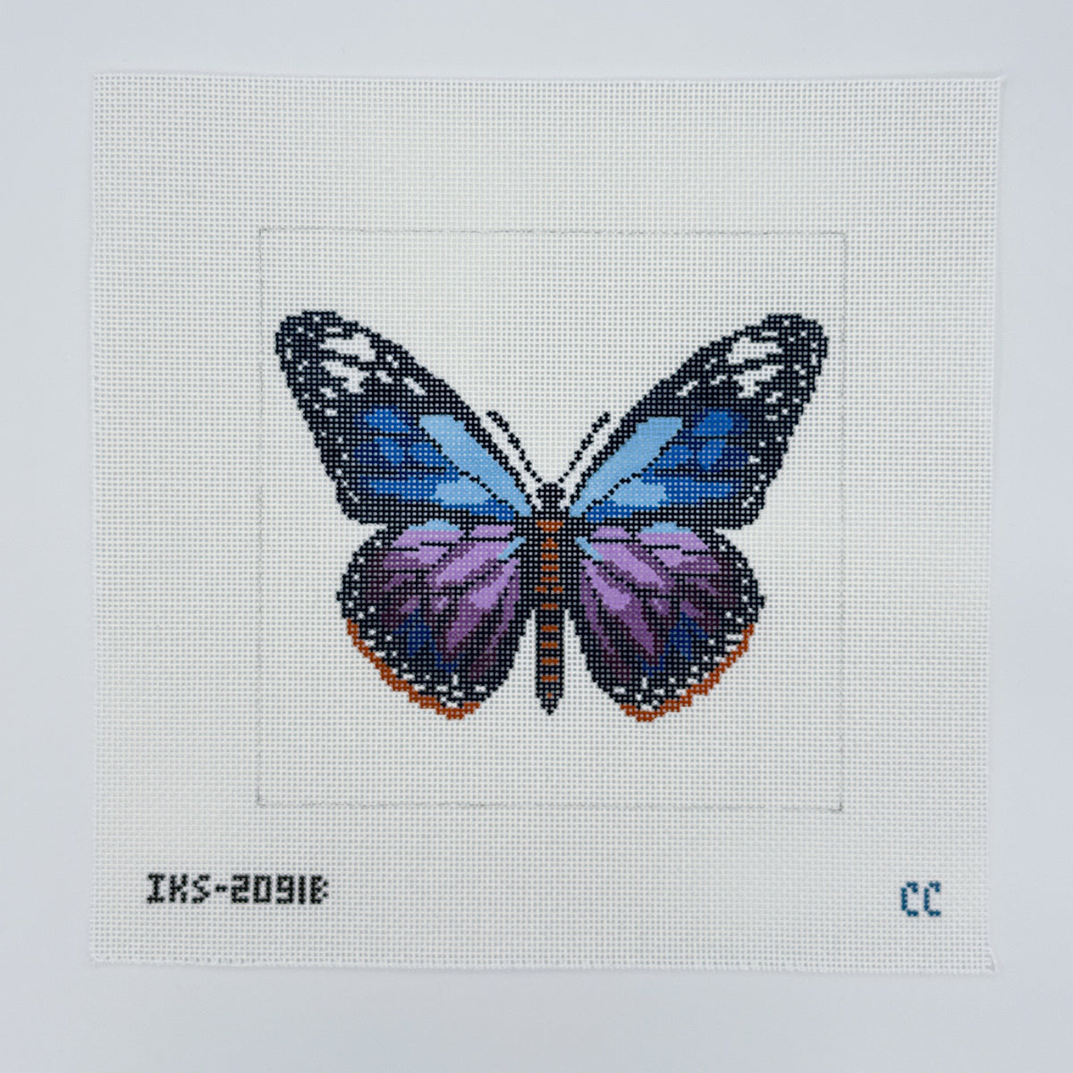 Purple and Blue Monarch - Large