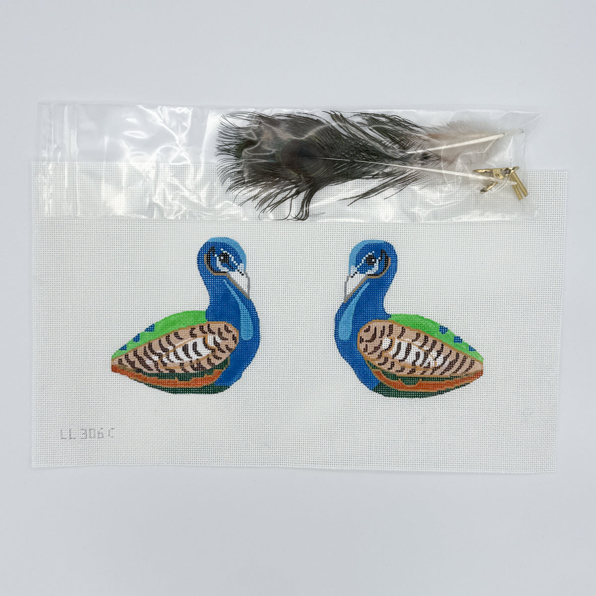 Labors of Love: Peacock (2 sided + feathers)