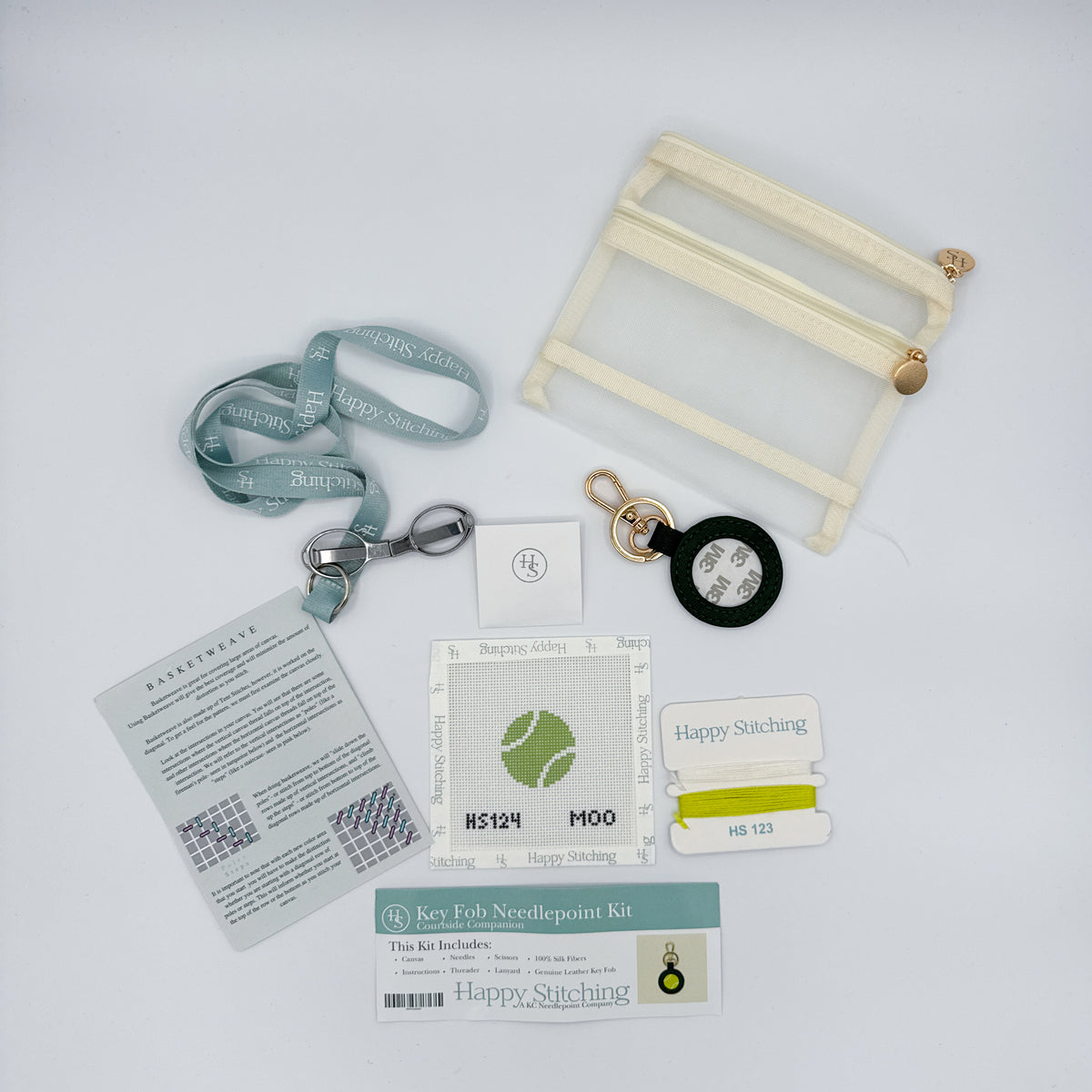 Curtside Companion (Tennis Ball) Key Fob