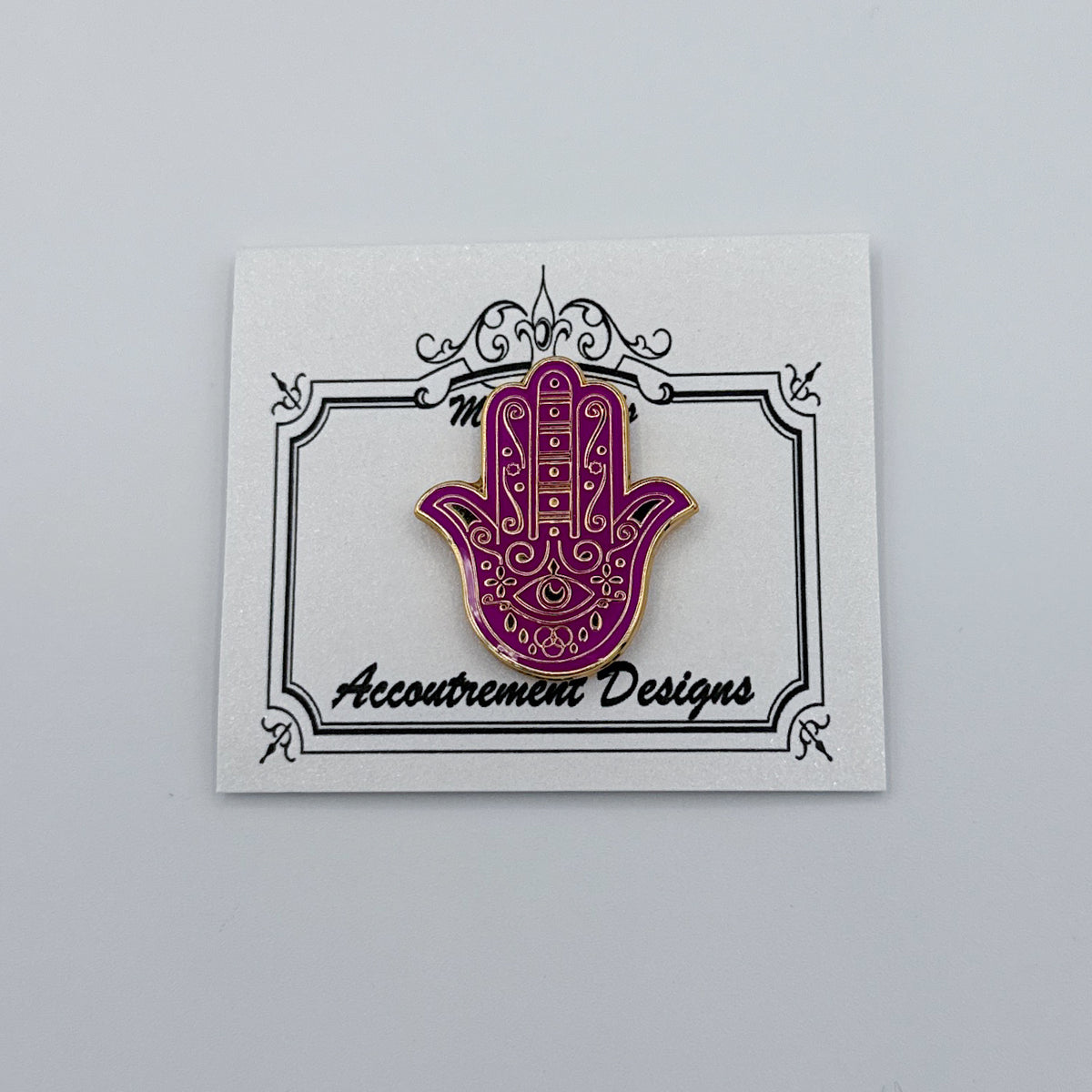 Purple Hamsa