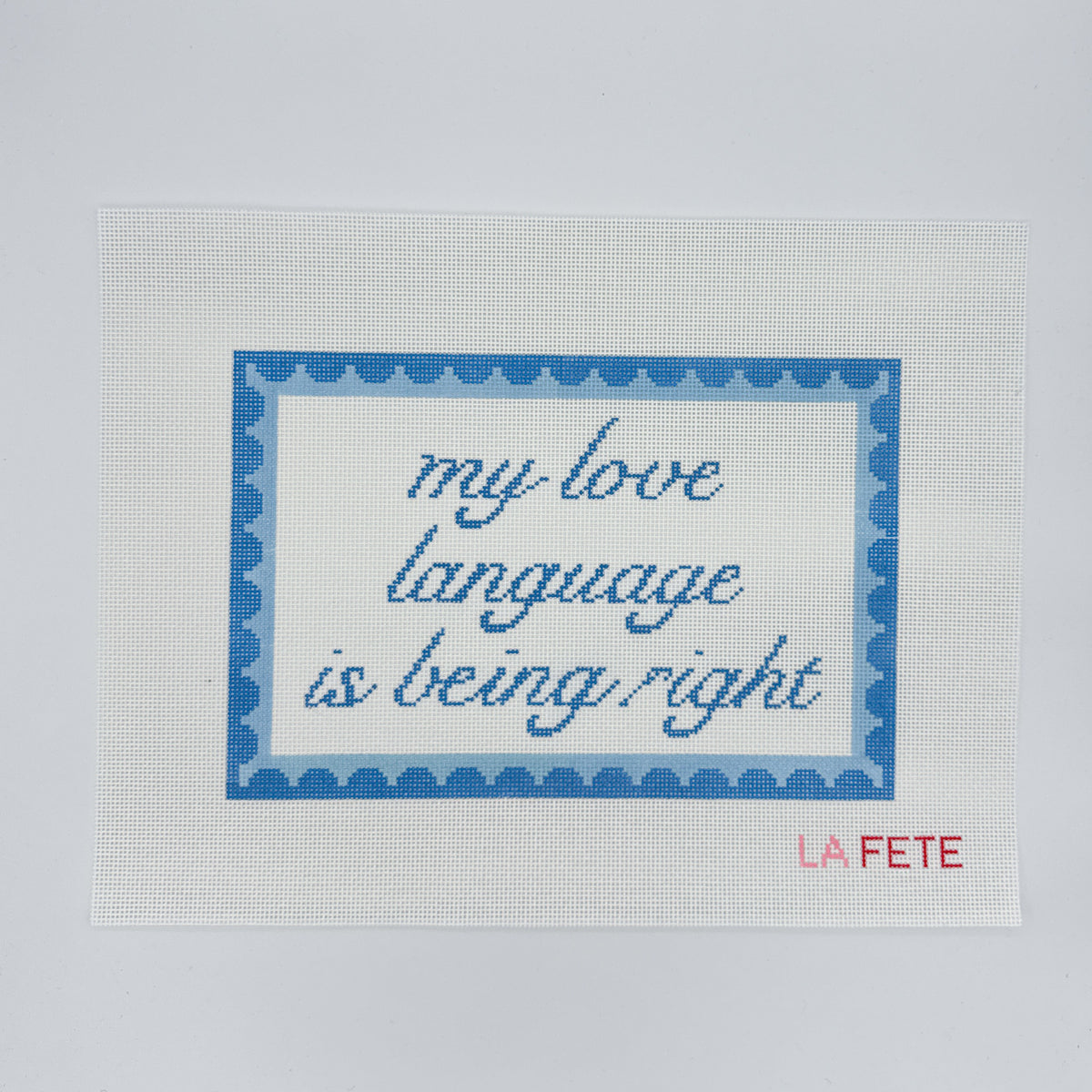 My Love Language Is Being Right