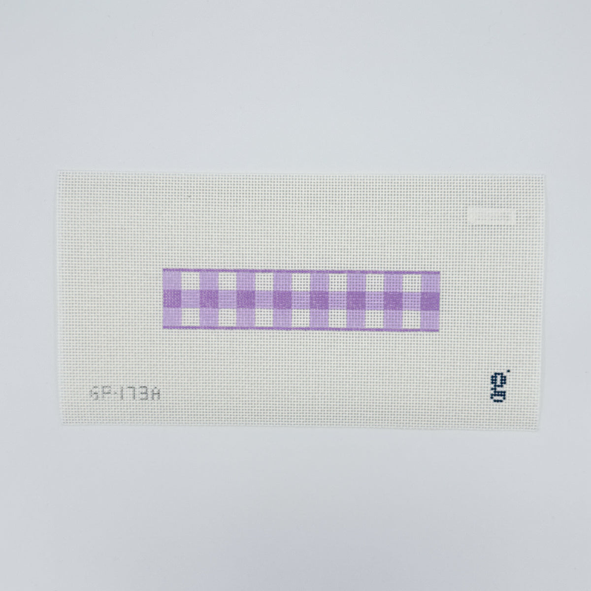 Gingham Fob - Lavender