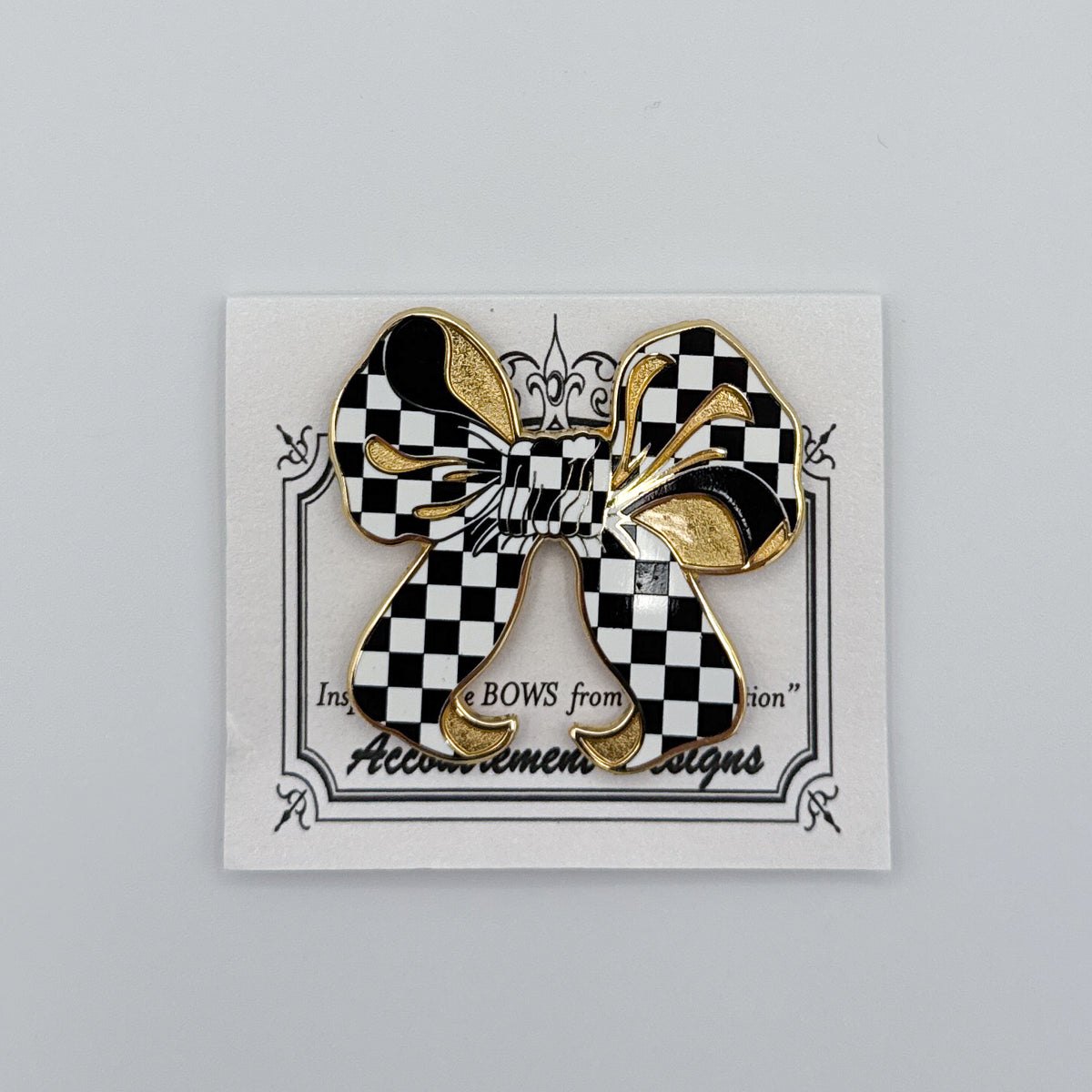 Bow Needleminder - Checkered