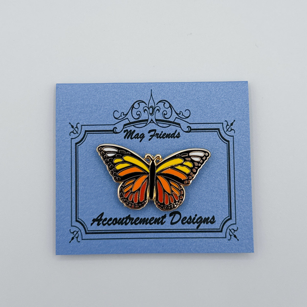 Butterlfy Needleminder - Orange/Yellow