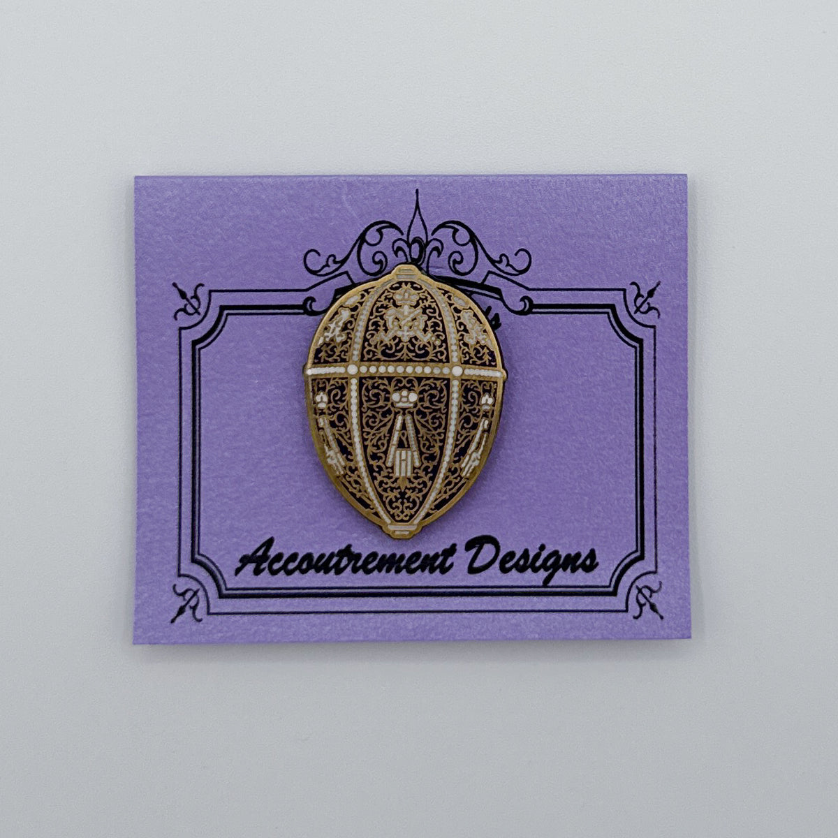 Purple Faberge Egg Needleminder