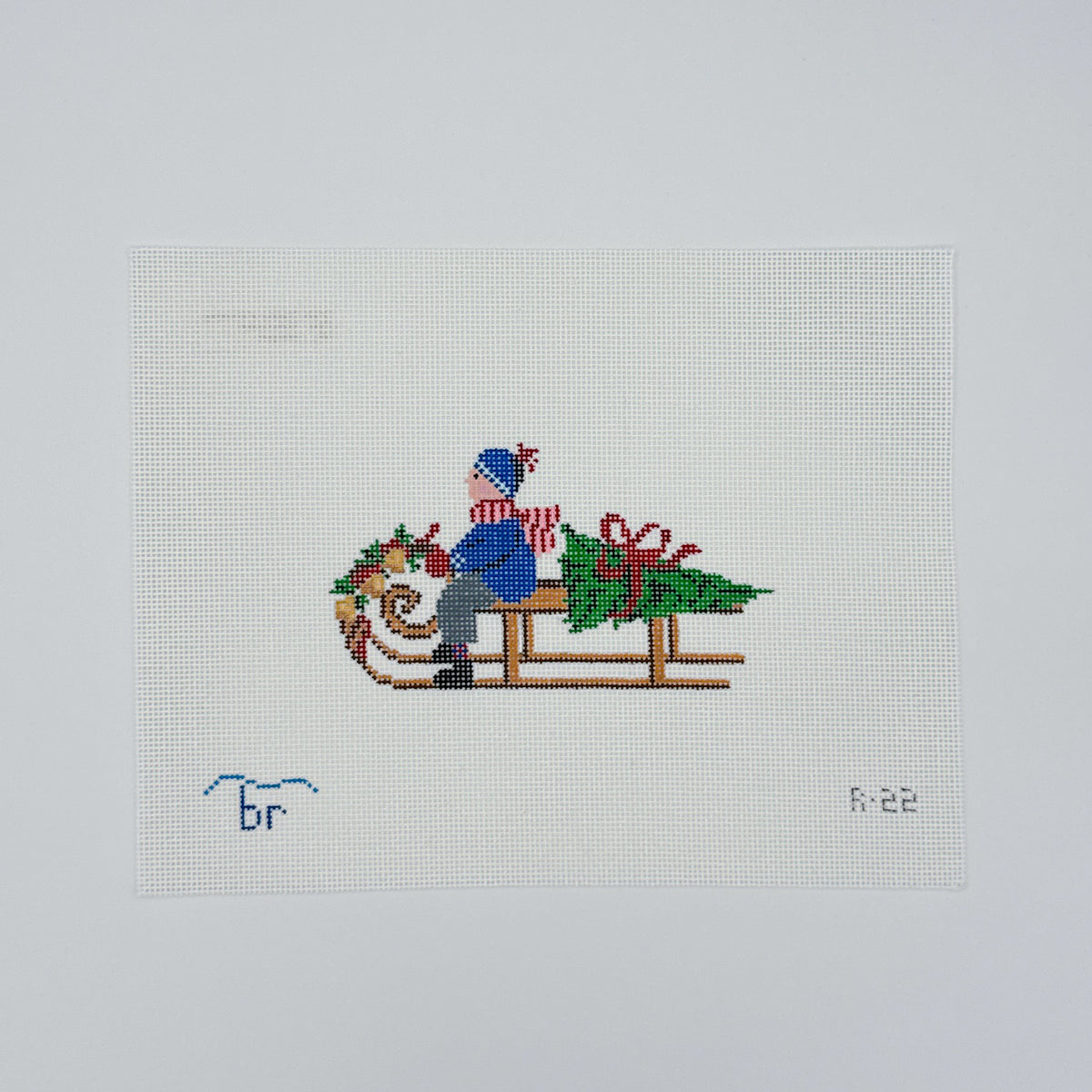 Festive Sled- Boy