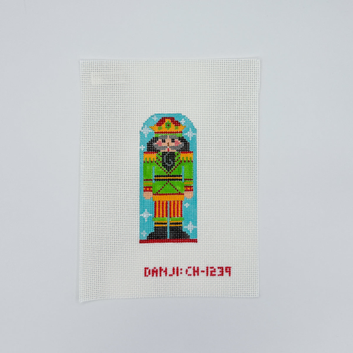 Green Nutcracker Ornament