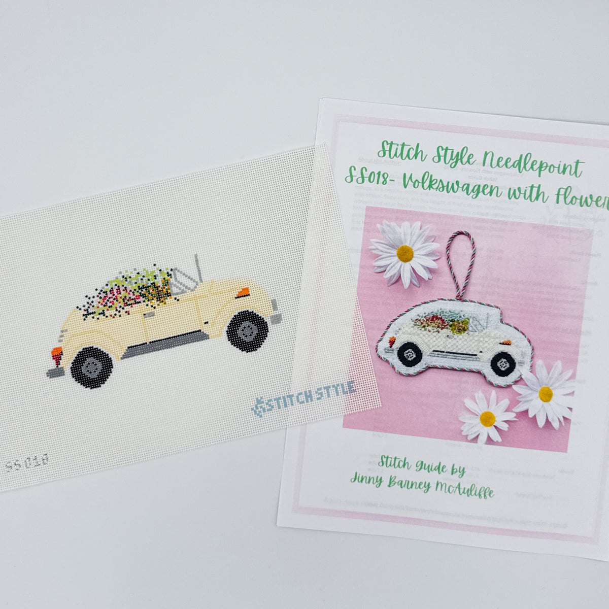 Volkswagen with Flowers