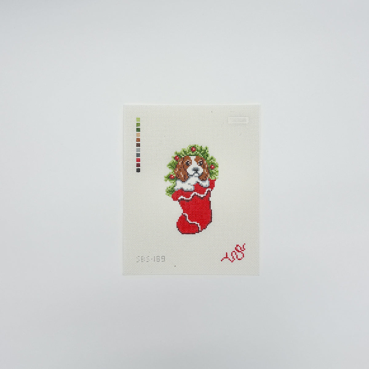 Puppies in Stocking - Cavalier