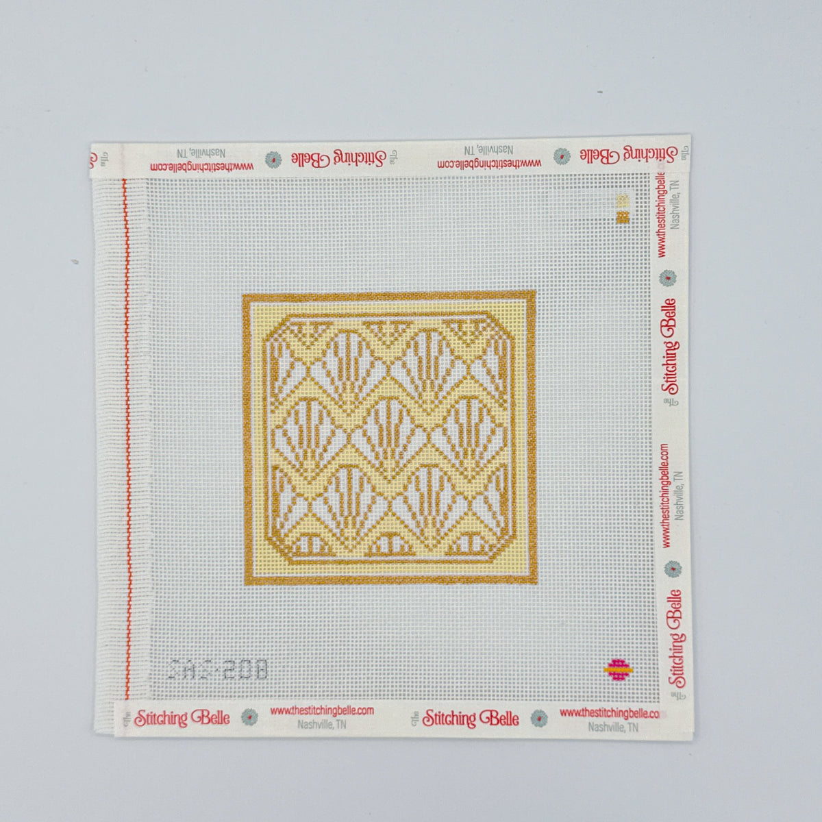 Scallop 4" Square