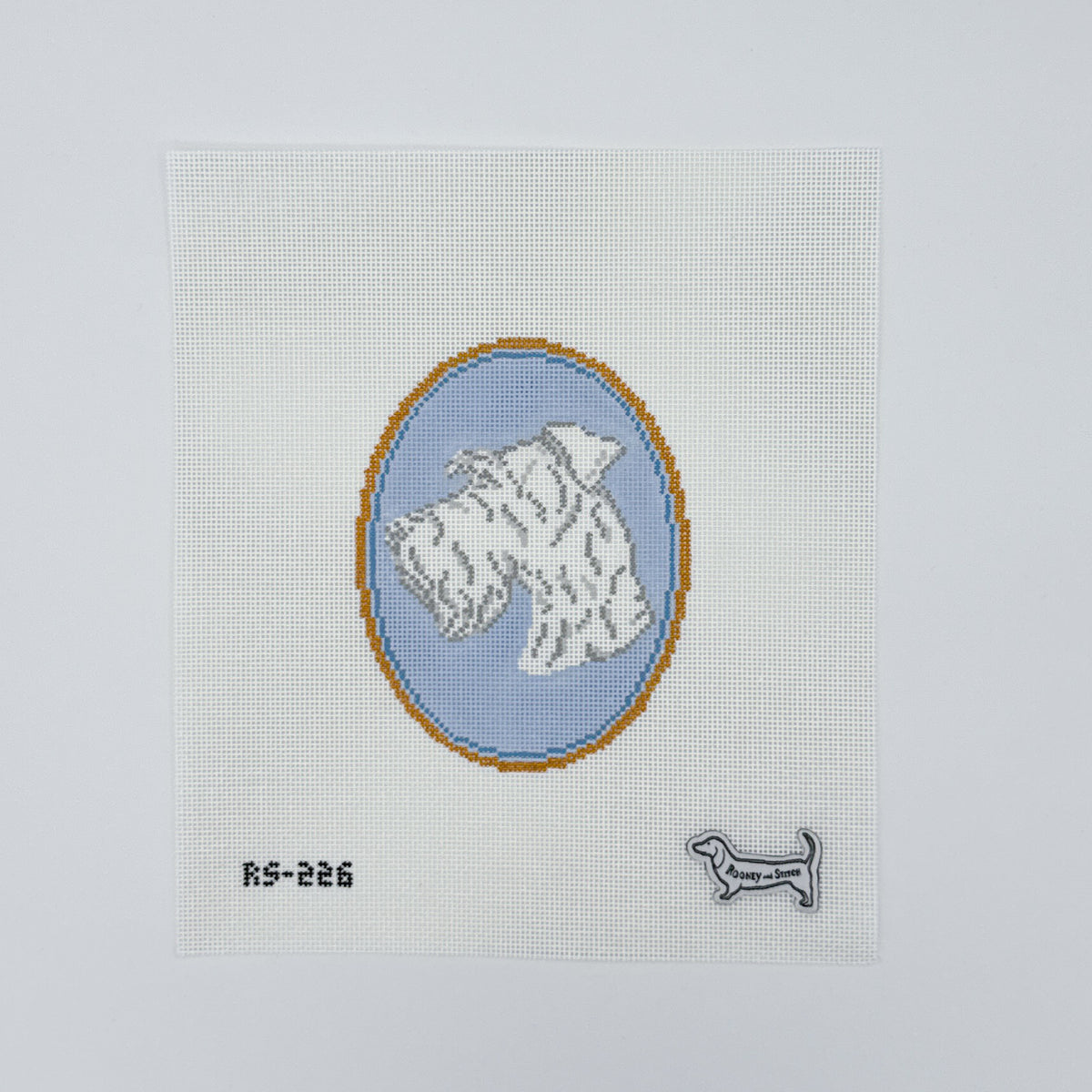 Schnauzer Dog Cameo
