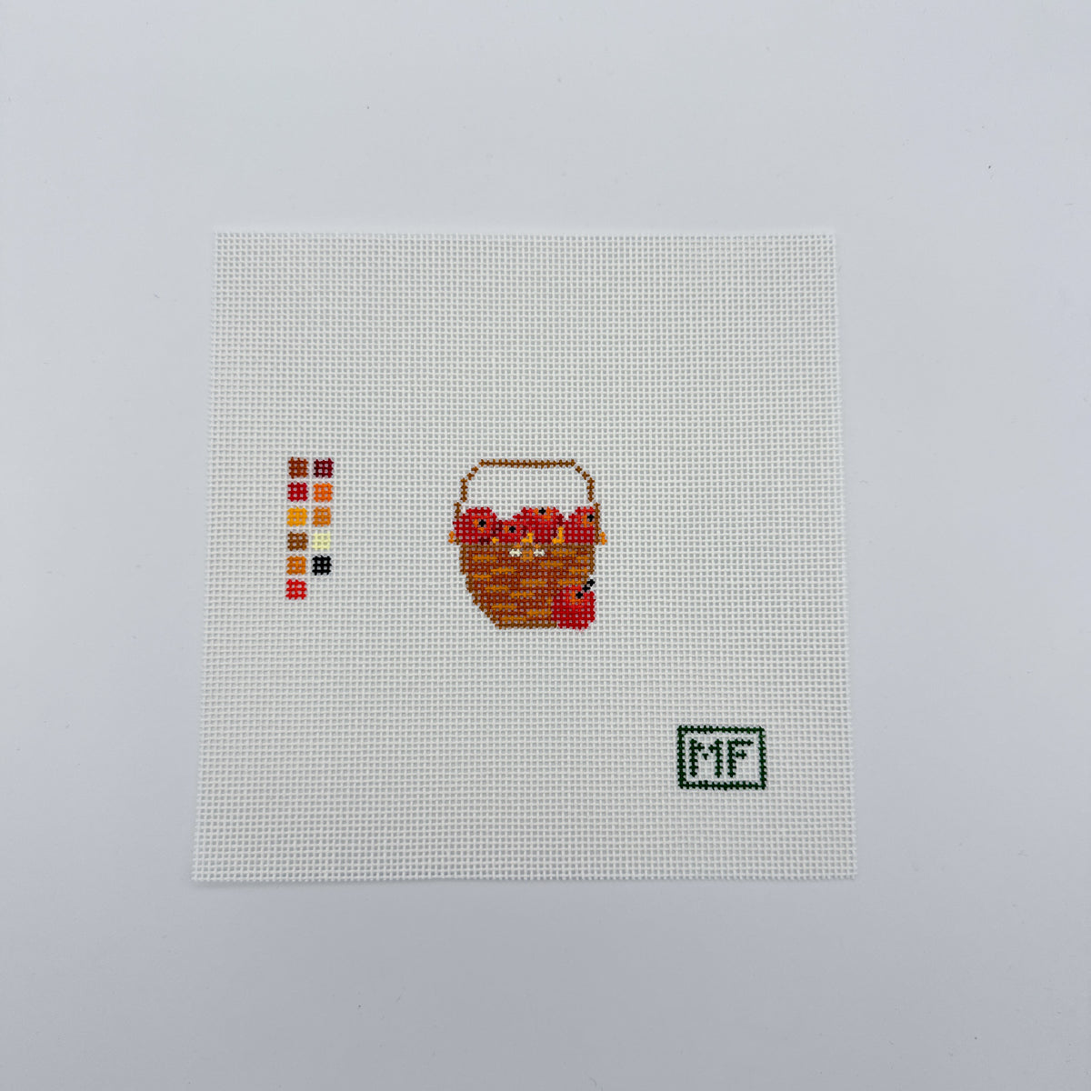 Lightship Basket with Apples Mini
