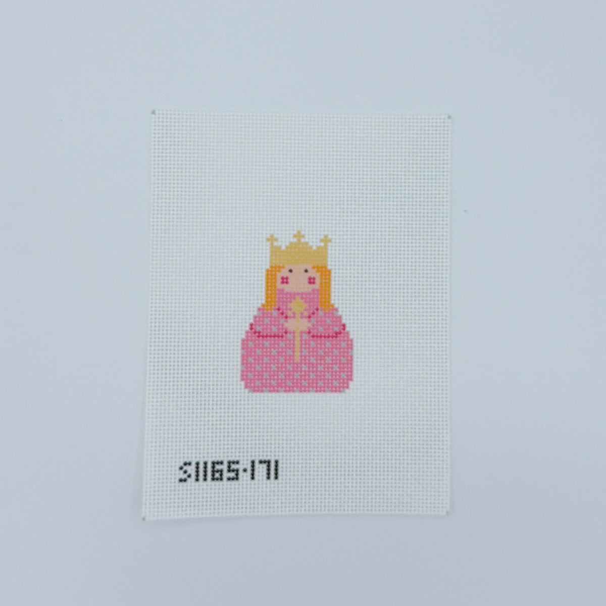 Pink Angel with Gold Crown