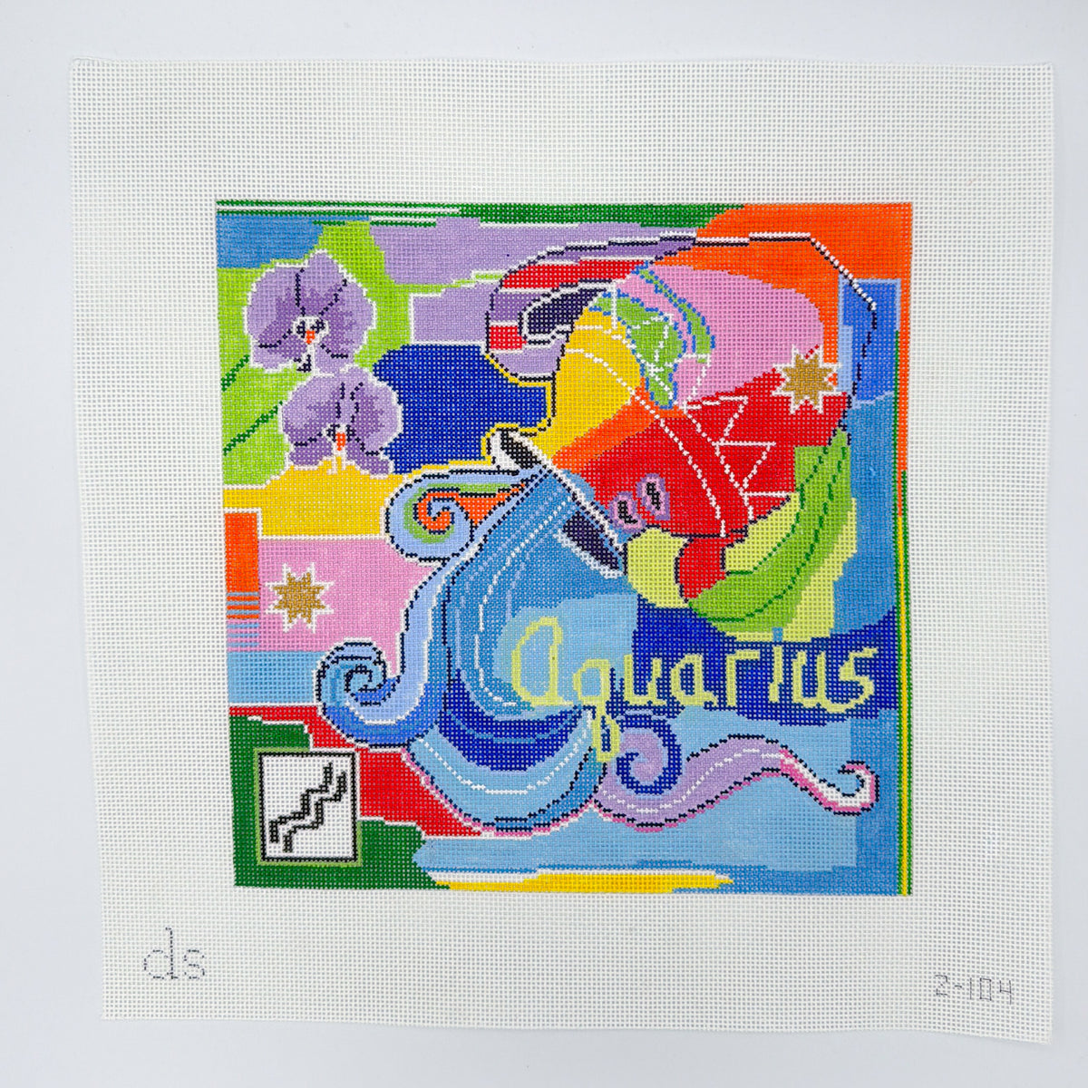 Aquarius Zodiac Square