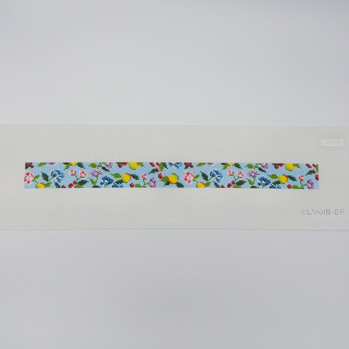 Blue Floral Dog Collar